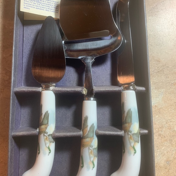 House of Prill. Sheffield England. Vintage. Cheese set. - Picture 5 of 5